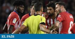 Diego Costa, sancionado con ocho partidos por insultar y agarrar a un árbitro