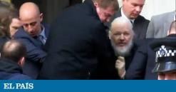 Reino Unido detiene a Assange tras recibir una orden de extradición de EE UU