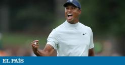 Una fiera anda suelta en Augusta: Tiger Woods, a un golpe de los líderes