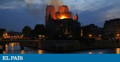 Un devastador incendio golpea la catedral de Notre Dame, icono de la cultura europea