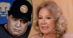 Soledad Silveyra reveló una fantasía sexual de Diego Maradona