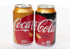 Coca-Cola gets a boost from Coke Zero Sugar, Coke Orange Vanilla and mini cans