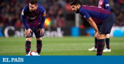 Messi, suplente en el Barça - Levante que puede dar a los azulgrana la Liga