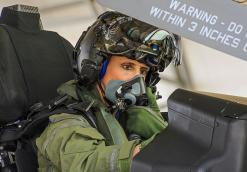The first woman to pilot an F-35 fighter jet talks sexism and ‘killing bad guys’