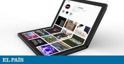 Lenovo presenta el primer portátil con pantalla plegable