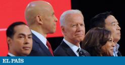 Joe Biden concentra los ataques de los rivales demócratas