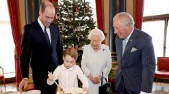 Queen Elizabeth II attends church; Philip still in hospital