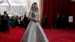 AP PHOTOS: A look at Oscars red carpet standouts