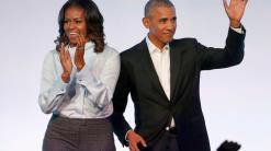 Michelle Obama joined by Barack for online reading series