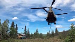 'Into the Wild' bus removed from Alaska backcountry