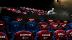Mexico City reopens movie theaters to sparse crowds