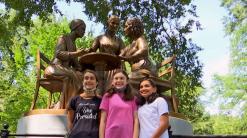 Central Park monument is first to honor nonfictional women