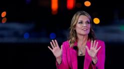 For grateful NBC, Savannah Guthrie changes the subject