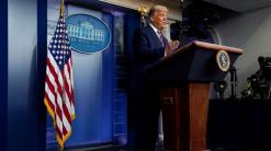 Networks cut away from Trump's White House address