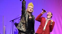 Stars join Cyndi Lauper's benefit concert for homeless youth