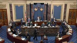 Impeachment trial goes blue, forcing network language calls