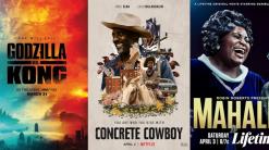 New this week: Godzilla vs Kong, 'Concrete Cowboy' & Mahalia