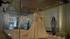Princess Diana's wedding dress goes on display in London