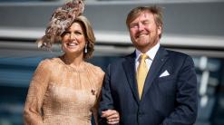 Dutch royals see German parliament, Merkel on state visit