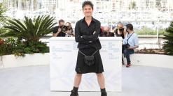 Even in Cannes, Mark Cousins stands out as a movie diehard