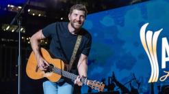 Country singer Brett Eldredge encounters bear in garage