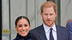 Meghan and Harry meet with students at Harlem school