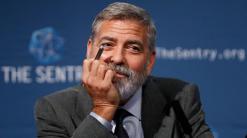 Clooney nixes political career, sees US recovery post-Trump