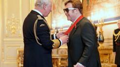 'I'm so lucky': Elton John receives prestigious UK award