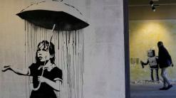 Banksy street murals recreated in Milan's main train station