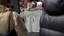 Banksy creates T-shirt to help statue-toppling defendants