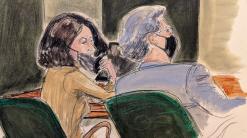 'Substitute camera' sketches Ghislaine Maxwell trial beats