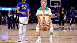 Will Ferrell lightens the mood for slumping Warriors