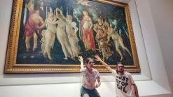 Protest held at Uffizi's 'Spring' but painting not damaged