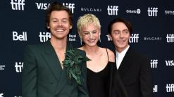 Harry Styles hits Toronto for 'My Policeman' premiere