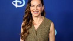 Hilary Swank talks filming new series while expecting twins