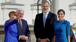 Spanish royals start delayed state visit to Germany