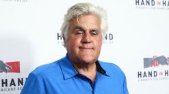 Jay Leno suffers burns in gasoline fire, says he's 'OK'