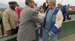 Burt Bacharach was a hit at the racetrack, too