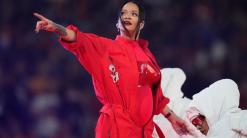 Review: Rihanna shines in singular Super Bowl halftime show