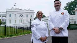 Jill Biden hosts military chefs crowned 'Chopped' champs for guest stint in White House Navy Mess