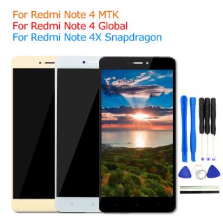 2017 Novo Para Xiaomi Redmi Nota 4 Display LCD Substituição Da Tela de Toque Para Xiaomi Redmi Nota 4 Prime Pro Telefone partes FreeTools