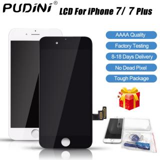 PUDINI AAAA 100% Original Tela LCD Para o iphone 7 Plus Tela de LCD Substituição Ecrã Táctil de 7 Tela Mais Kits de Ferramentas LCDS
