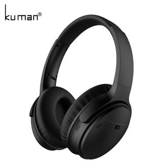 Kuman Esportes Fones de Ouvido Estéreo de ALTA FIDELIDADE Fones de Ouvido Sem Fio Bluetooth Fone de Ouvido com 3.5mm de Linha de Conversão Para Telefone PC Gaming YL-HH7