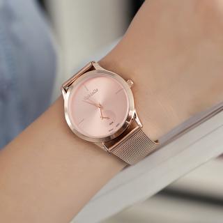 2018 Nova Chegou Mulheres relógio de Alta Qualidade Relógio de Quartzo Das Senhoras do Relógio De Pulso De Luxo Ultra Fino de Aço Inoxidável Relógios Relogio feminino
