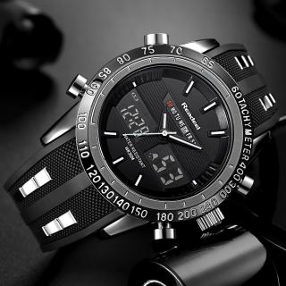 Marca de luxo Relógios Homens Esportes Relógios À Prova D' Água LED Digital Quartz Men Relógio de Pulso Militar Relógio Masculino Relogio masculino 2017