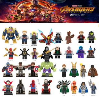 Mais novo legoing Marvel Super Heroes homem Aranha Homem De Ferro Vingadores Thanos 3 Infinito Guerra Modelo Building Blocks Brinquedos Figuras do kit