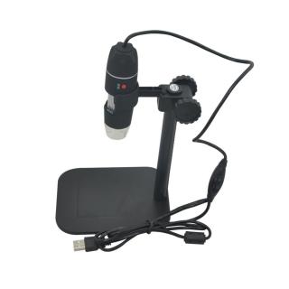 Prático Eletrônica 5MP USB 8 LED Digital Microscope Camera Endoscópio Magnifier 50X ~ 500X Ampliação Medida