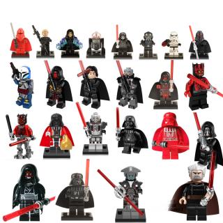 Blocos de Construção de Star Wars Sith Lord Maul Darth Vader OLeKu Revan Dooku Sidious starwars figuras bricks brinquedos para crianças