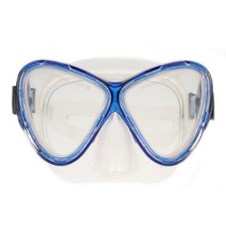 Profissional Anti-fog Mergulho máscara de silicone Bocal Dry Snorkel dois janela Máscara de vidro temperado Set Máscara confortável Kit Snorkel flexível macia para Natação Mergulho