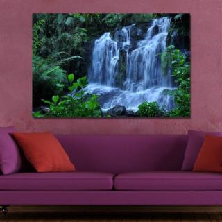 WPW4C5V5 Photography A Waterfall in the Forest Print Art